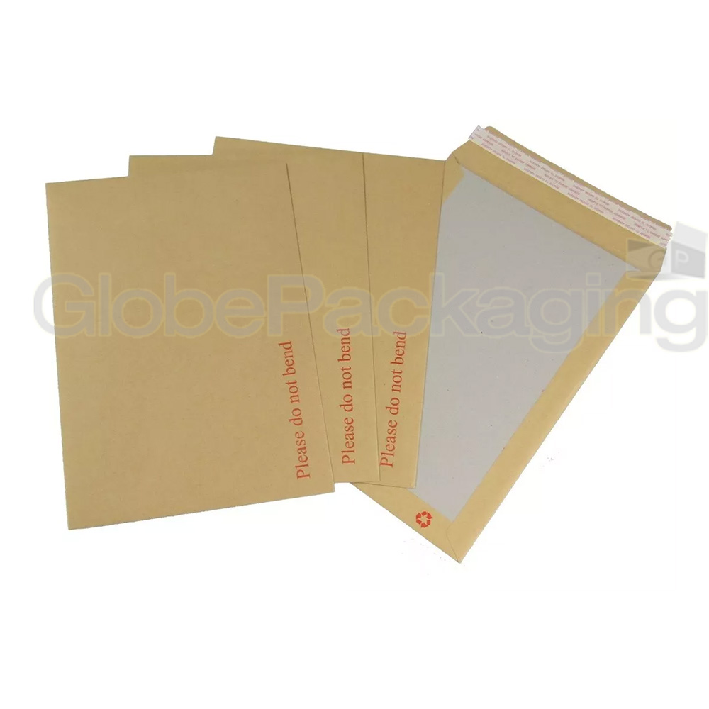 20 x C4 A4 Board Back Backed Envelopes 324x229mm PIP